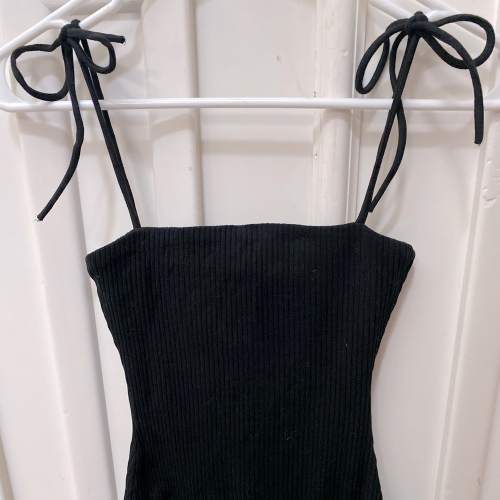 Mini Black Dress - Princess Polly